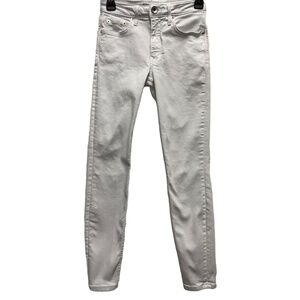 Vineyard Vines White High Rise Skinny‎ Pants Size 24